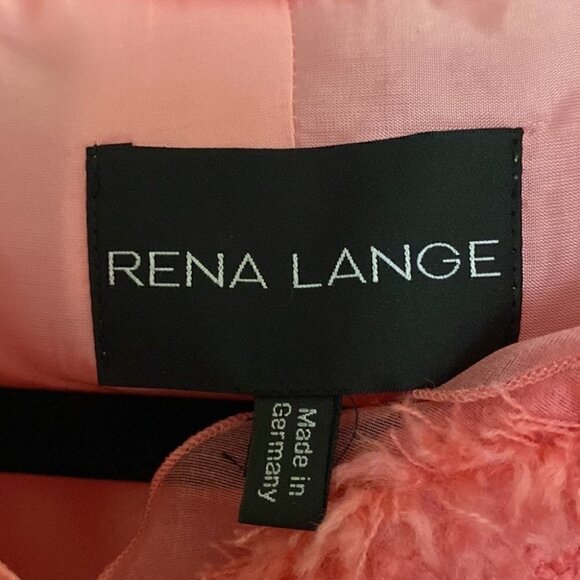 RENA LANGE coral tweed blazer - Picture 3 of 6